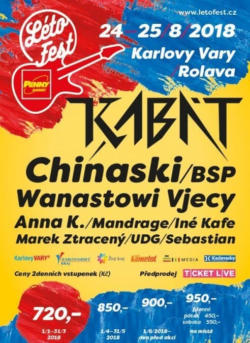 Létofest 2018 – Karlovy Vary