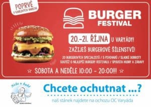 Burger festival Karlovy Vary Varyáda