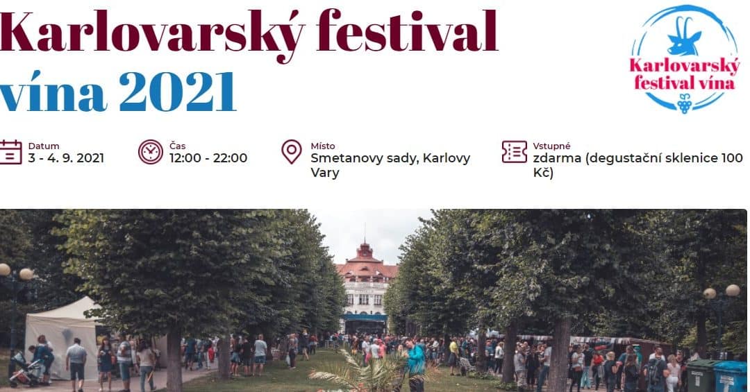 Karlovarský festival vína 2021