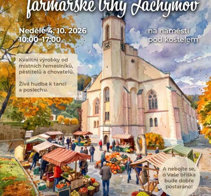 6. Svatohavelské farmářské trhy Jáchymov